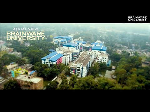 Aerial View of Brainware University Campus