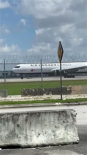 Air Canada Cargo Takeoff
