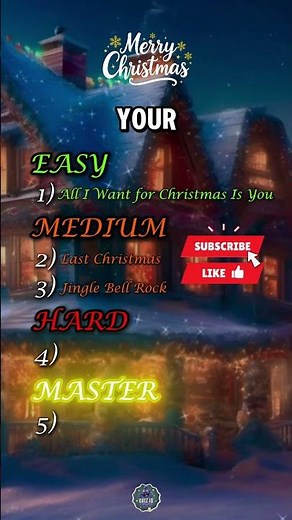 🎅 Only True CHRISTMAS 🛷🎵 Lovers Can Guess All These Songs in 3 SECONDS #shorts - Quiz IQ Wizard 🔮