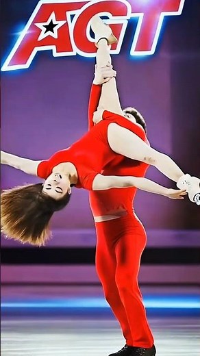 Acrobatic Duo Stuns on AGT: Strength & Grace in Action! #americasgottalentseason16