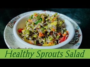 Sprouts Salad Recipe in Tamil | Healthy Weight Loss Recipe | Anbudan Amma