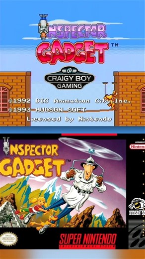 Inspector Gadget (SNES) - A Childhood Classic or a Nightmare? #inspectorgadget #snes #retrogamingfun
