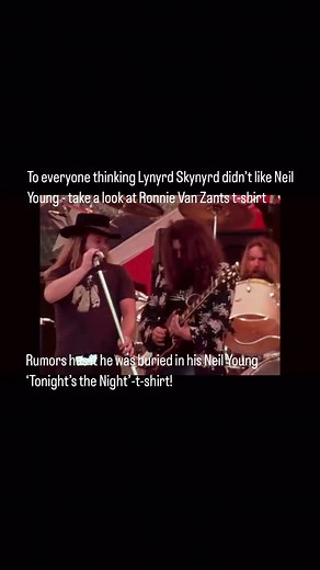 Timeless Old Man’s Rock for everyone | Many wrongly think Van Zant hated Young for writing ‘Southern Man’, and the following diss track ‘Sweet Home Alabama’ that came as a... | Instagram