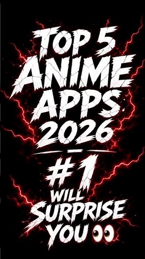 5 free apps to watch anime Top 5 Anime Apps 2026 🔥