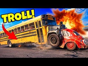Getting TROLLED by Giant Vehicles While Fighting for 2nd Place! (Wreckfest 2)