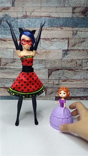 satisfying & unboxing little princess & ladybug