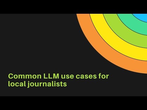AI for journalists: Common journalism prompts and use cases (Module 1.2)