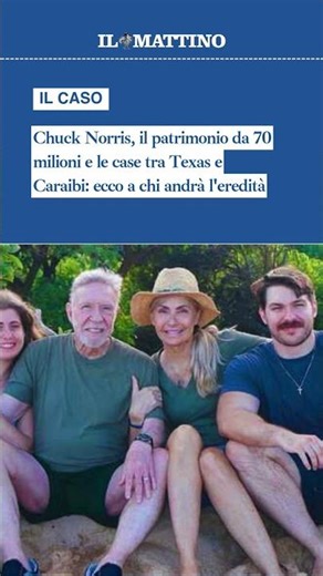 Chuck Norris, il patrimonio da 70 milioni e le case tra Texas e Caraibi: ecco a chi andrà l'eredità