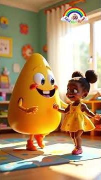 Learn The Type Of Shapes #nurseryrhymes #kids #shorts #littlebabysprout #cartoon #kidssong