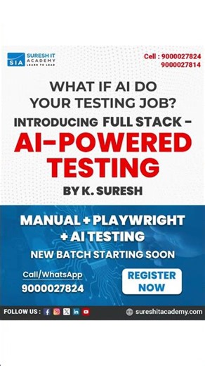 The future of software testing is here and it’s powered by AI.