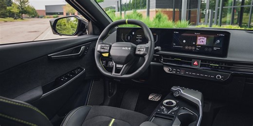 View Interior Photos of the 2025 Kia EV6 GT