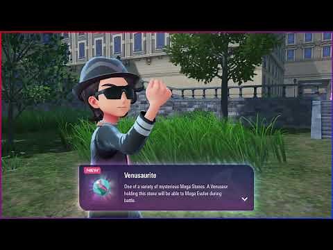 How To Get Venusaur Mega Stone (Venusaurite) in Pokemon legends A-Z
