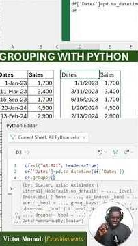 Python in Excel - Groupby and Subtotal #shorts