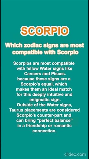 Scorpio Horoscope Compatibility & Hidden Traits | Zodiac Zaicha