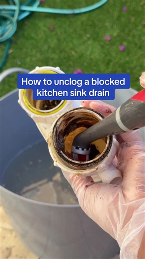 How to unclog a blocked kitchen sink drain A blocked kitchen sink drain is one of the most common household problems. Before you call a plumber, try this. Most blockages can be fixed in under an hour with the right tools and products. Step 1: Start with a plunger. Apply firm, consistent pressure. This alone can dislodge minor blockages. Step 2: If plunging doesn’t work, remove the P-trap under the sink. Place a container underneath to catch the water and debris. Step 3: Clear out the blockage ma