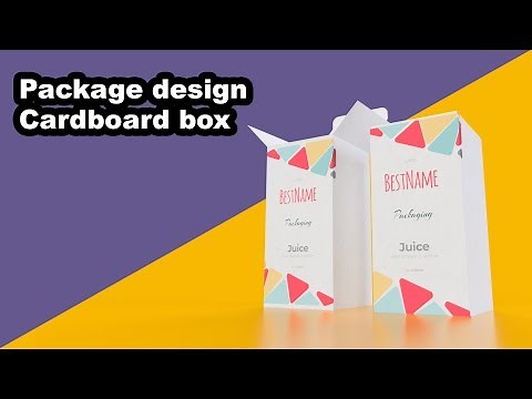 Packaging design - Fusion 360