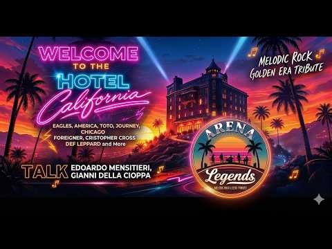 Melodic Rock Tribute: The Golden Era (Live Promo) By Arena Legends #MelodicRock #ArenaLegends