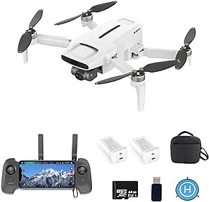 Fimi X8 mini Foldable Drone with 4K Camera for Adult Beginner, 245g Ultralight RC Quadcopter with 3-Axis Gimbal, 31min Flight Time, 8km Video Transmission, 27W Type-C Battery, 12MP Photo, Smart Tracking Modes