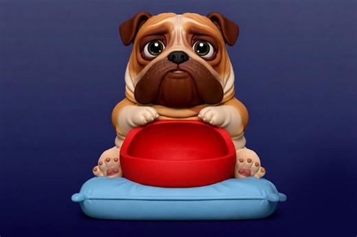 Pug Soap Dish STL File for 3D Printing - Cute Dog Bathroom Decor - Funny Puppy Cushion Holder - Digital Download - Animal Gift - Etsy Australia