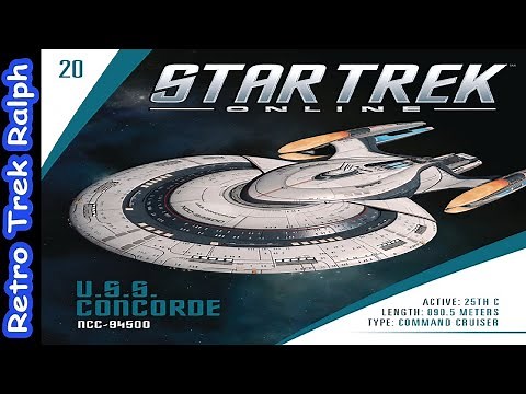 Star Trek Online: Issue 20: USS Concorde NCC-94500. Model Review By Eaglemoss/Hero Collector.