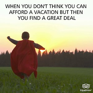 73K views · 28 shares | Not all heroes wear capes. Some score the lowest hotel prices from 200+ sites on TripAdvisor. Hello, vacation superpowers! | Tripadvisor | Facebook