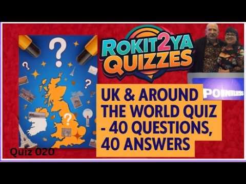 UK & Around The World 020 #pubquiznight #georgraphyquiz#triviawithanswers