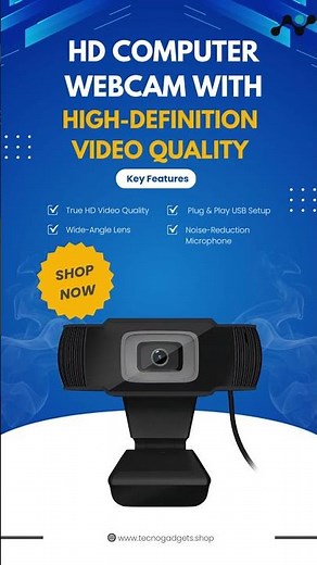 Best HD Computer Webcam 2025 | Look Professional on Every Video Call 💼💻