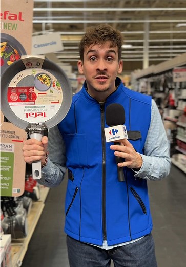 La Tefal Fresh Mood va mettre du style dans ta cuisine 💚🔥 👉 Revêtement antiadhésif ultra-résistant pour une cuisson sans accro 🥦 👉 Compatibilité tous feux, même induction 🔥 👉 Look coloré & moderne 🎨 #carrefour #TikTokShop #Tefal #Cuisine #BonPlan #Poêle #cook