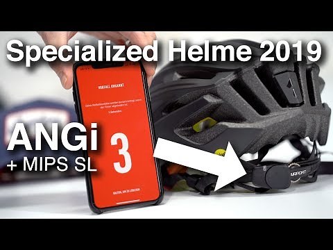 Specialized S-Works Evade 2, Prevail 2 2019 Helme, ANGi Helmsensor (Sturz- / Crashsensor) & MIPS SL