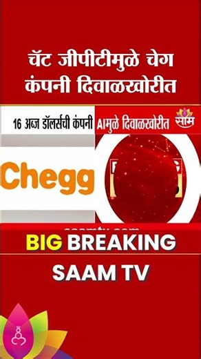 Chat GPT मुळे 'ही' कंपनी उद्ध्वस्त? | AI Impact on Chegg Company