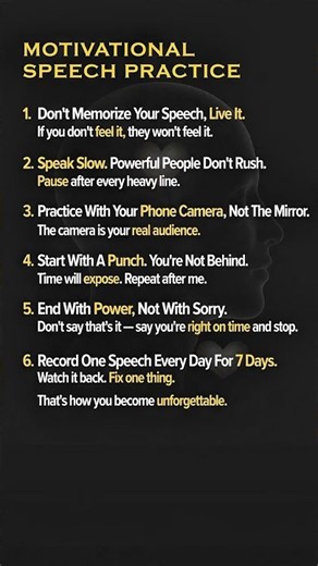 6 Ways to Practice a Speech Like a Pro #PublicSpeaking #MindsetKing #MotivationalSpeech #Confidence