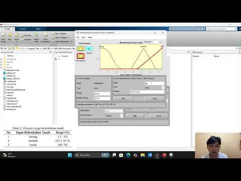 MATLAB -Penerapan Metode Fuzzy Logic Terhadap Suhu dan Kelembaban Tanah Pada Monitoring Bunga Krisan