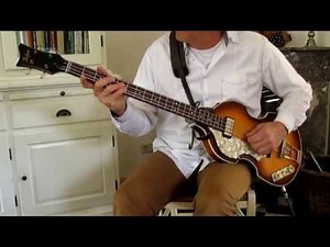 Beatles - Drive my car - bass cover