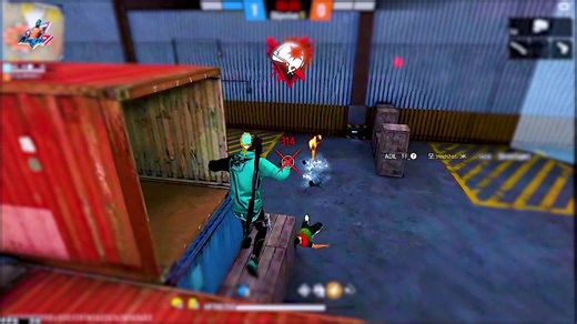 Impossible Slow Moo with Two Headshots in Free Fire
