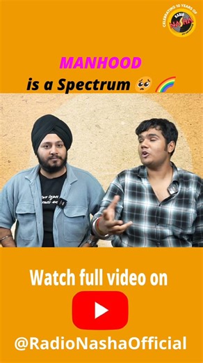 MANHOOD IS A SPECTRUM | UNPAID REVIEWS | RJ KARAM & ANSH