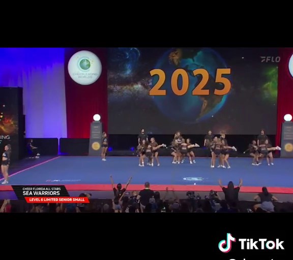 Cheer Florida All Stars - Sea Warriors - Cheerleading Worlds 2025 #worlds2025 #cheerleadingworlds #cheerleading #cheer #cheertok #cheerleader