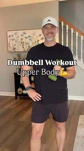 Don’t miss today’s upper body dumbbell workout. Never miss a Monday workout!! #dumbbellworkout #homeworkout #workout #upperbodyworkout | Kris Dobbs