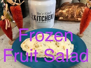 How to make Easter Frozen Fruit Salad recipe