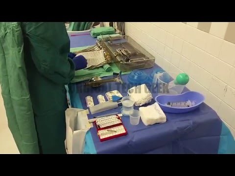 BASIC SET UP: TOTAL VAGINAL HYSTERECTOMY