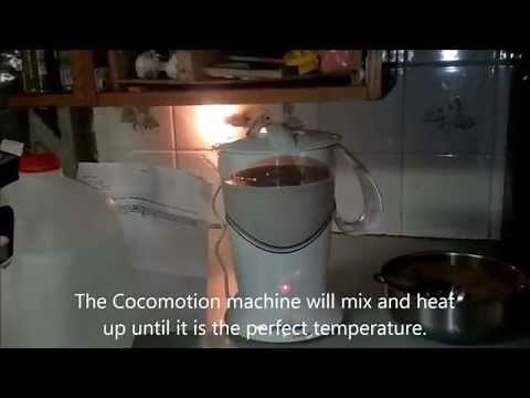 Using the Cocomotion Hot Cocoa Machine