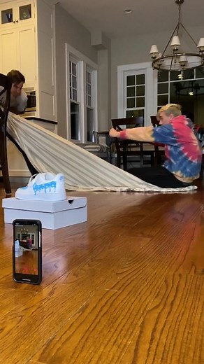 Zoom Challenge Behind The Scenes! 🤣 Shoes by: @azkickz