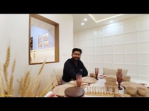 Luxury 4BHK Home Interiors at Assetz Marq, Bangalore | Sleek Acrylic Kitchen by Hafele & Blum