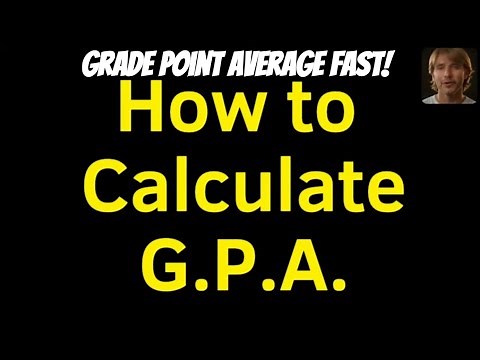 How to Calculate G.P.A. | Grade Point Average Formula 😉