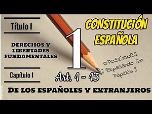 SPANISH CONSTITUTION 1978 with subtitles and translations into all languages