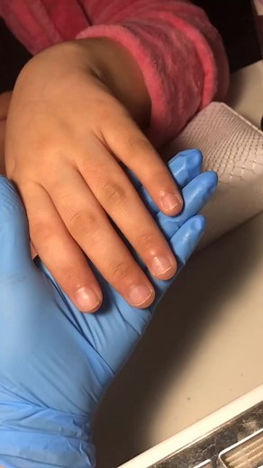 Baby shower nail ITS A GIRL 🎀 #foryoupage #fyp #nails #acrylicnails #nailvideos #nailartist #cute #nailtech #texasnailtech #foyoupage #nailvids