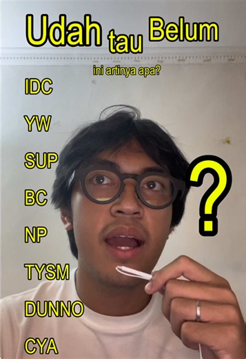 Kata-kata Santai untuk Dipakai Saat Texting (SpeakLikeLuke)