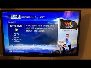 The Weather Channel Local on the 8s Atlantic City NJ