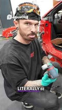 Ferrari Body Repair: The Impossible Fix! #subscribe #ferrari #carshorts #mattarmstrong #supercar