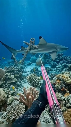 4K Cooking Shark Steak on Beach #animatedcooking #gopro #ai #food #cooking #recipe #mucbang