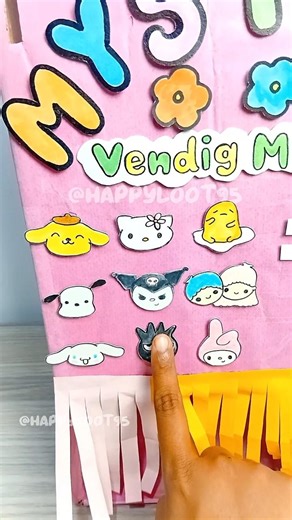 Badtz-Maru Blind Bag Unboxing 😍 #badtzmaru #sanrio #diy #papercraft #crafts #asmr #shorts
